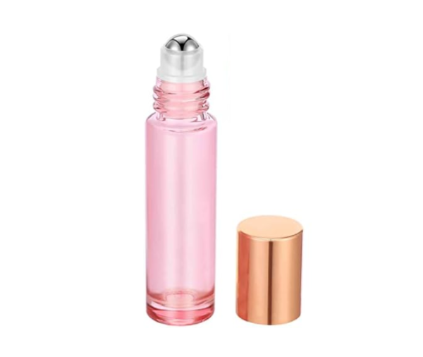 10 ml eye roller glass vial with metal cap