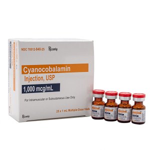 B-12 Kit - INTRAMUSCULAR (Cyanocobalamin B12 Injection) --- Sola Pharma 1 vitamin b12 cyanocobalamin