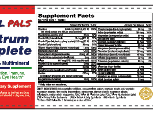 pill pals vitatrum vitamin label