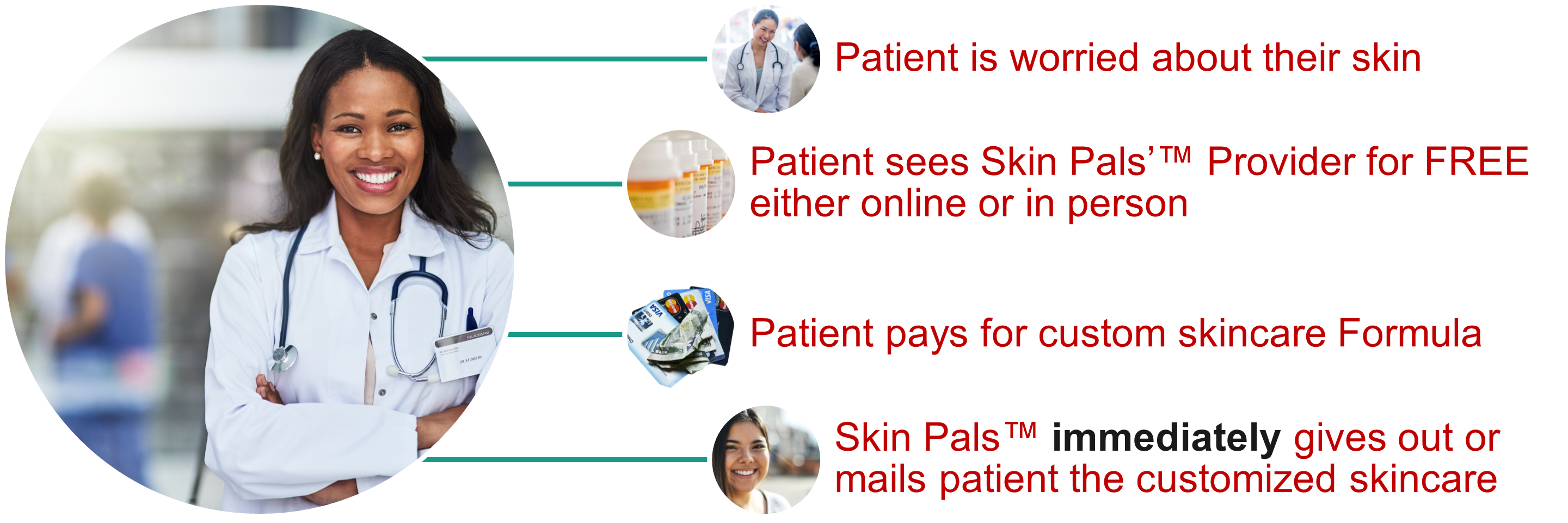How It Works 3 skin pals time saving process